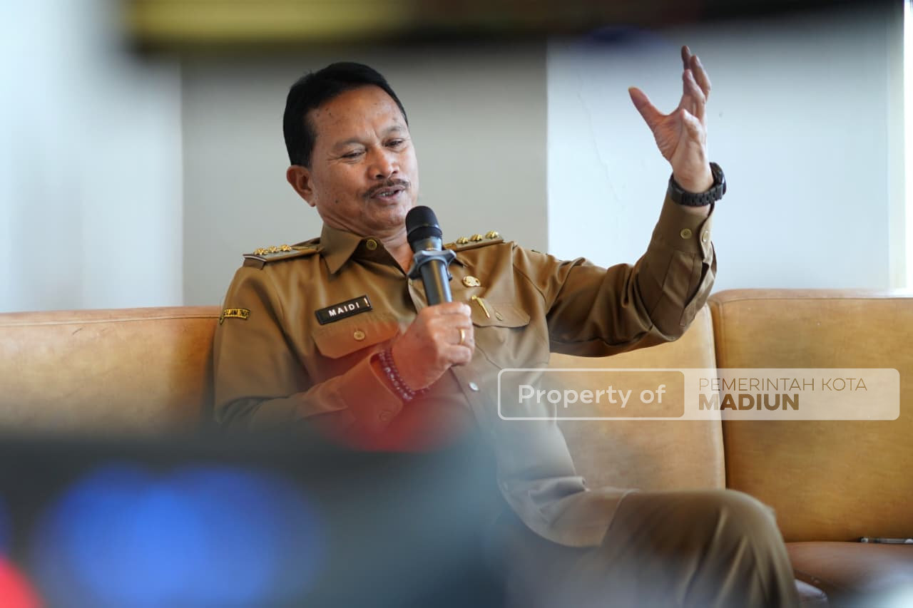 Jadi Narasumber di Radio Madya FM, Wali Kota Paparkan Strategi Menuju Madiun Mendunia