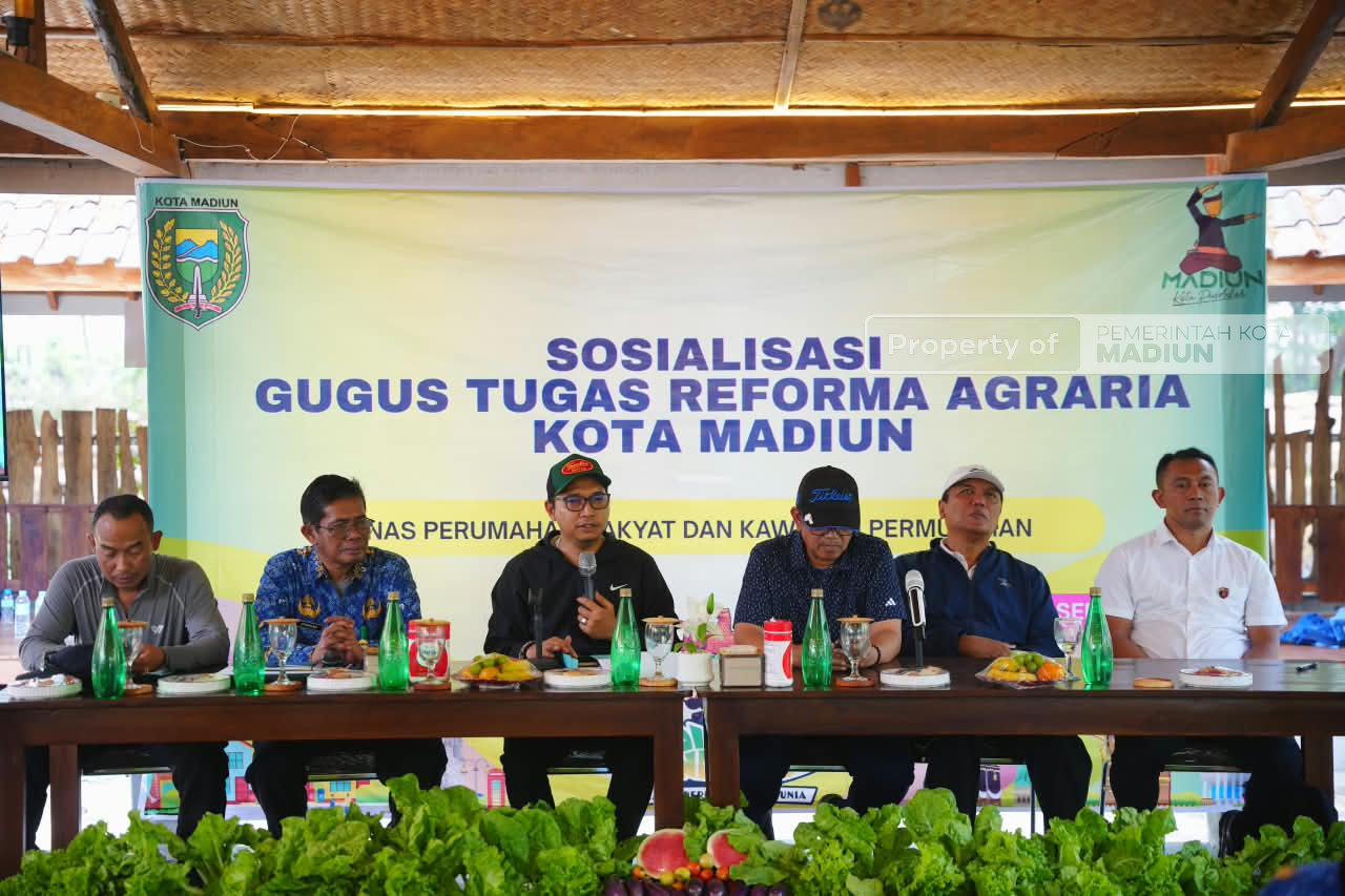 Plt Wali Kota Madiun Bentuk GTRA, Persoalan Hak Tanah Ditangani Lebih Cepat