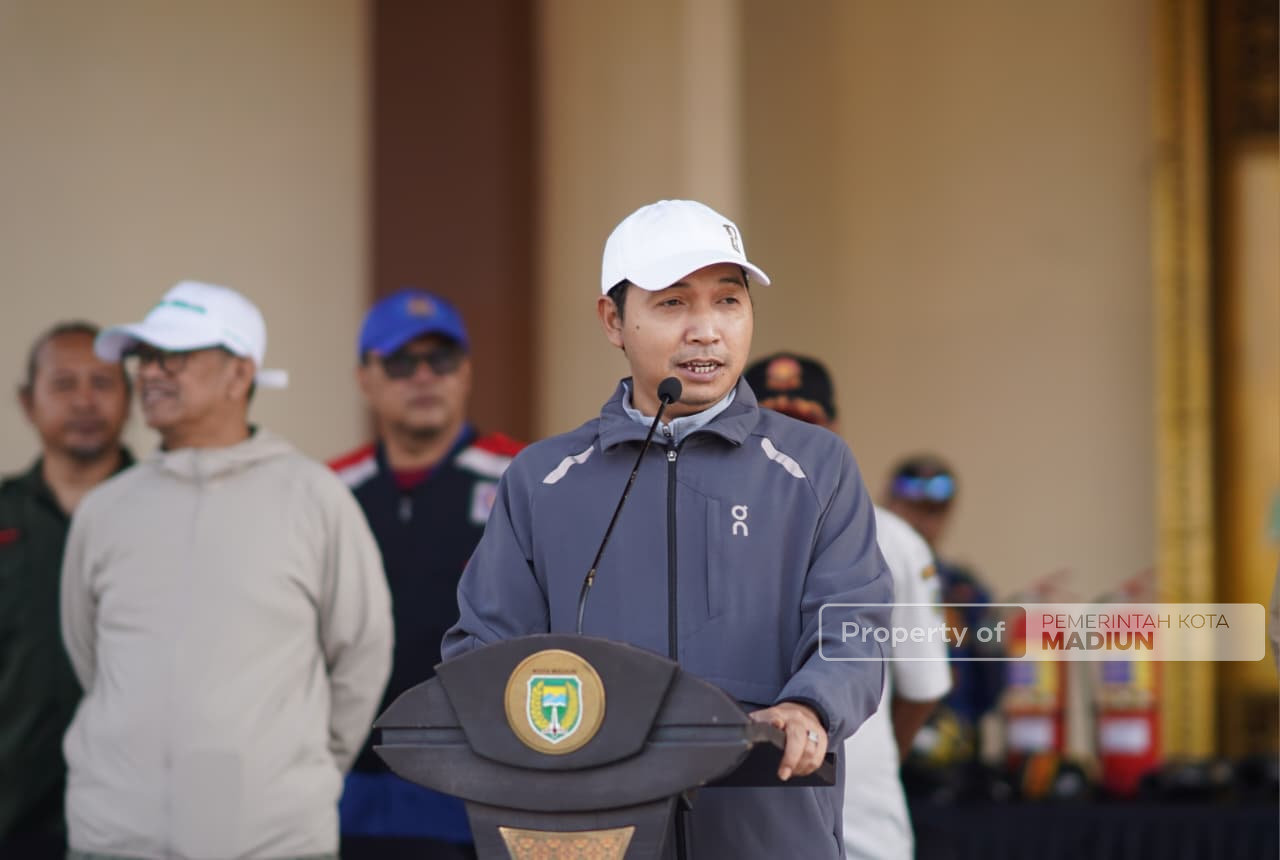 Perkuat Perlindungan Masyarakat, Plt Wali Kota Madiun Dorong Satlinmas Sigap Hadapi Kondisi Darurat