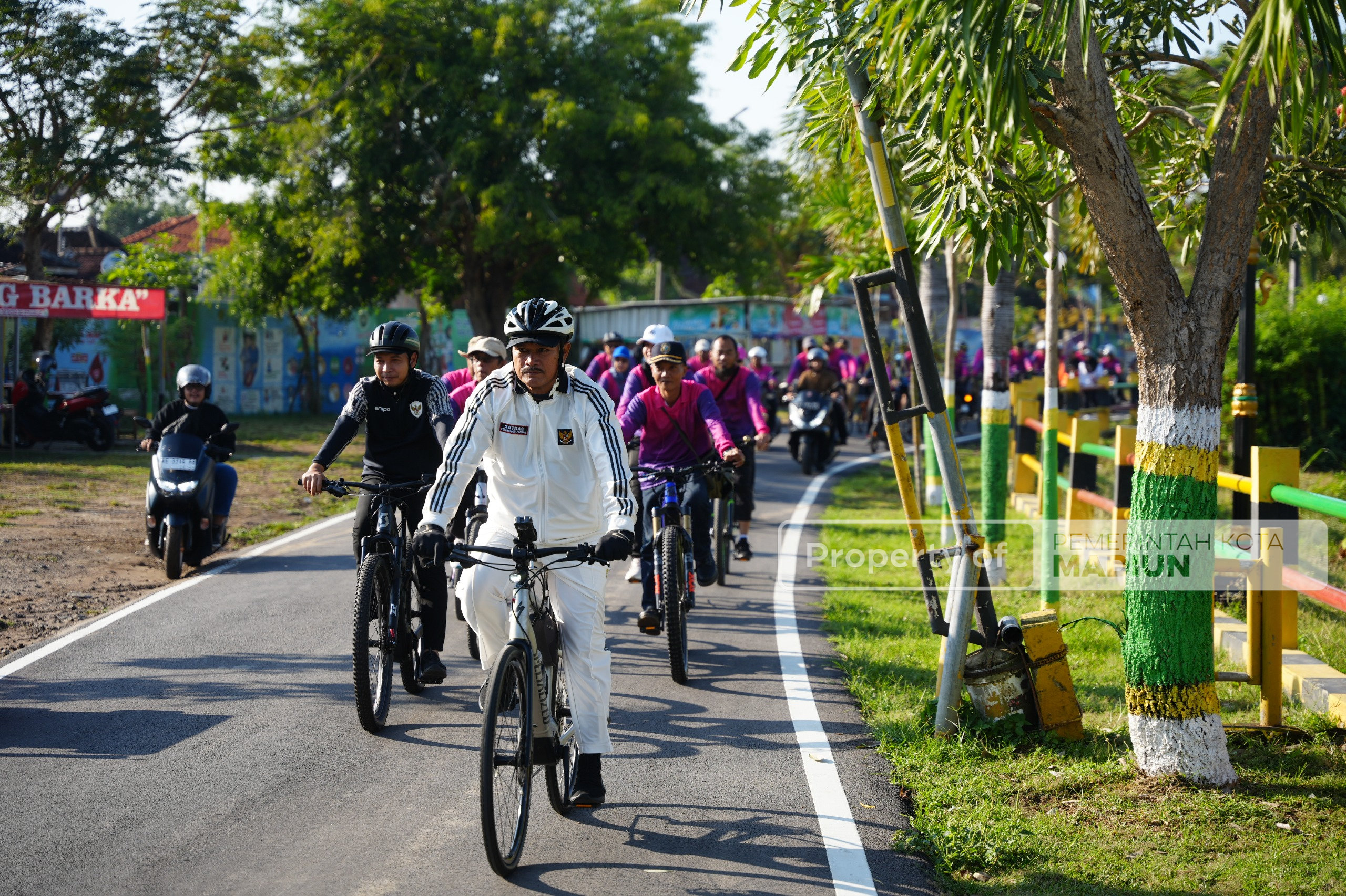 Mulai Turun Hujan, Wali Kota-Wawali Gowes Cek Saluran