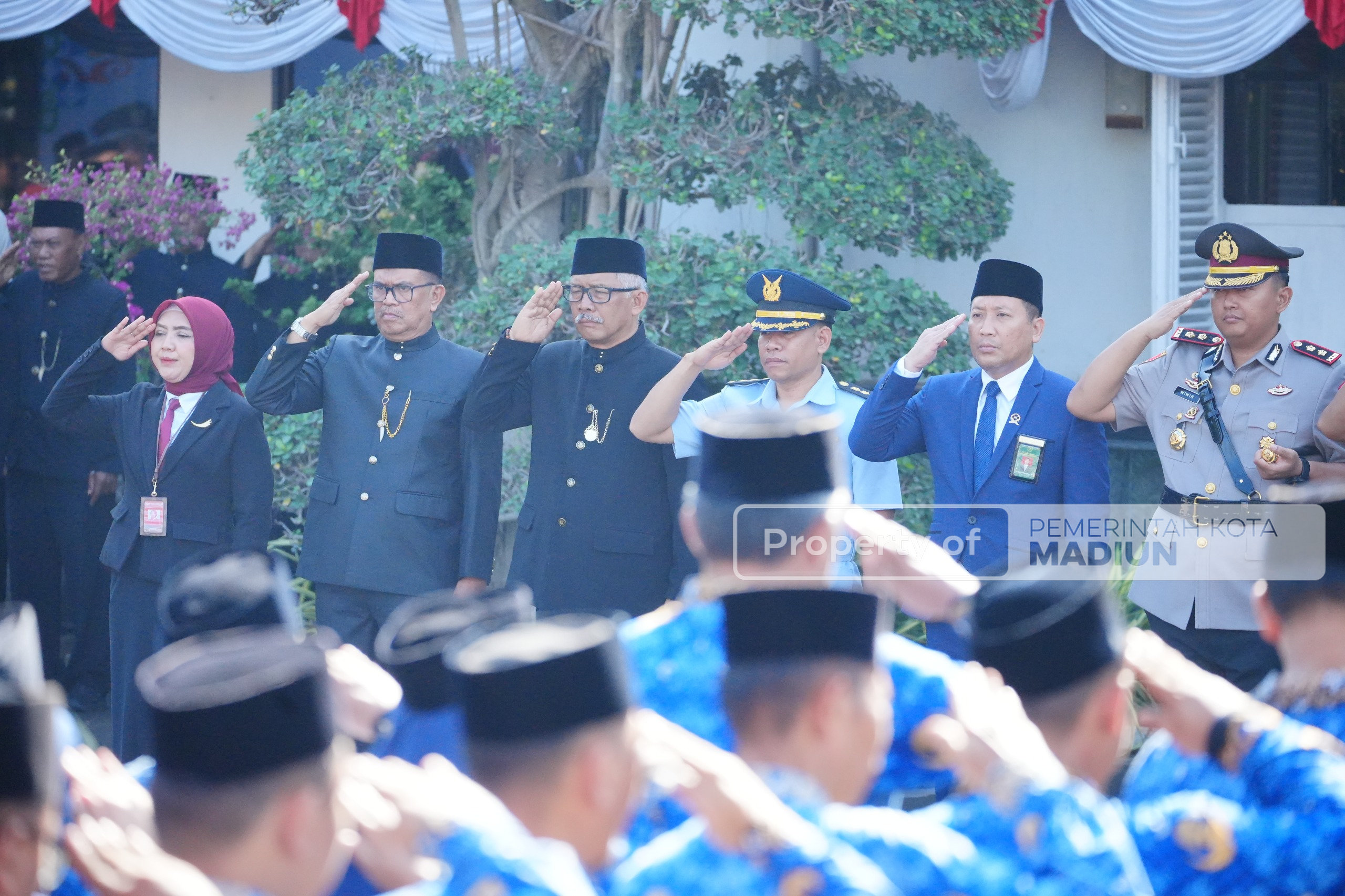Gelar Upacara Peringatan Hari Jadi ke-80 Provinsi Jawa Timur, Wali Kota Madiun Tekankan Peran Strategis Madiun dalam Pembangunan