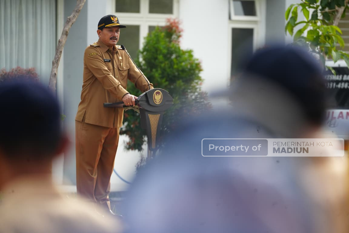 Pimpin Apel Staf ASN, Wali Kota Ingatkan Terkait ASN Sebagai Pelayan Masyarakat