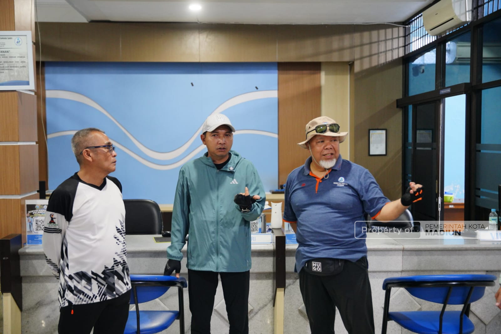 Gowes Bersama Ketua DPRD, Plt Wali Kota Cek Pelayanan Publik