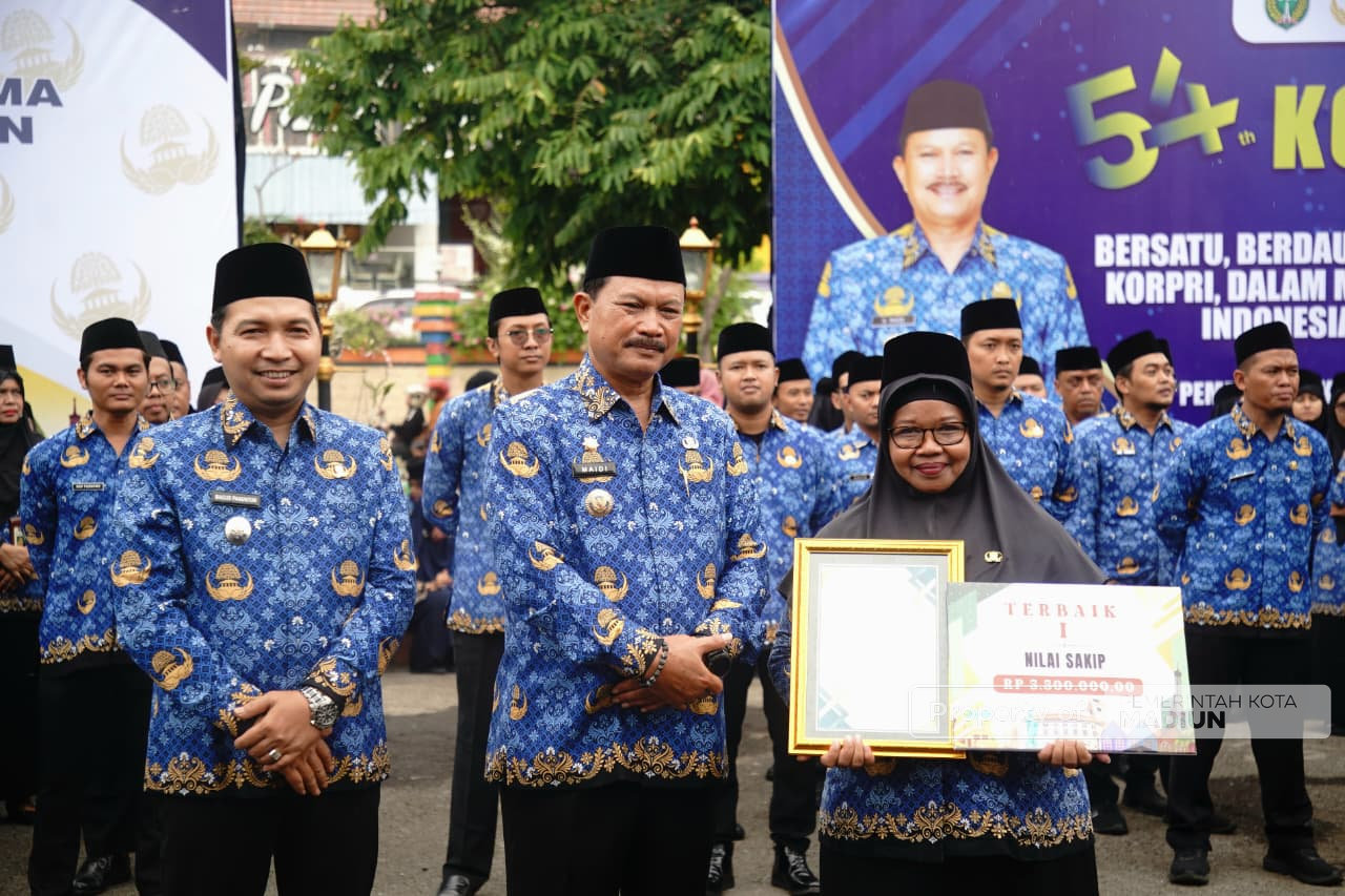 Di HUT ke-54 Korpri, Wali Kota Ingatkan ASN Jaga Etika dan Hasil Kerja