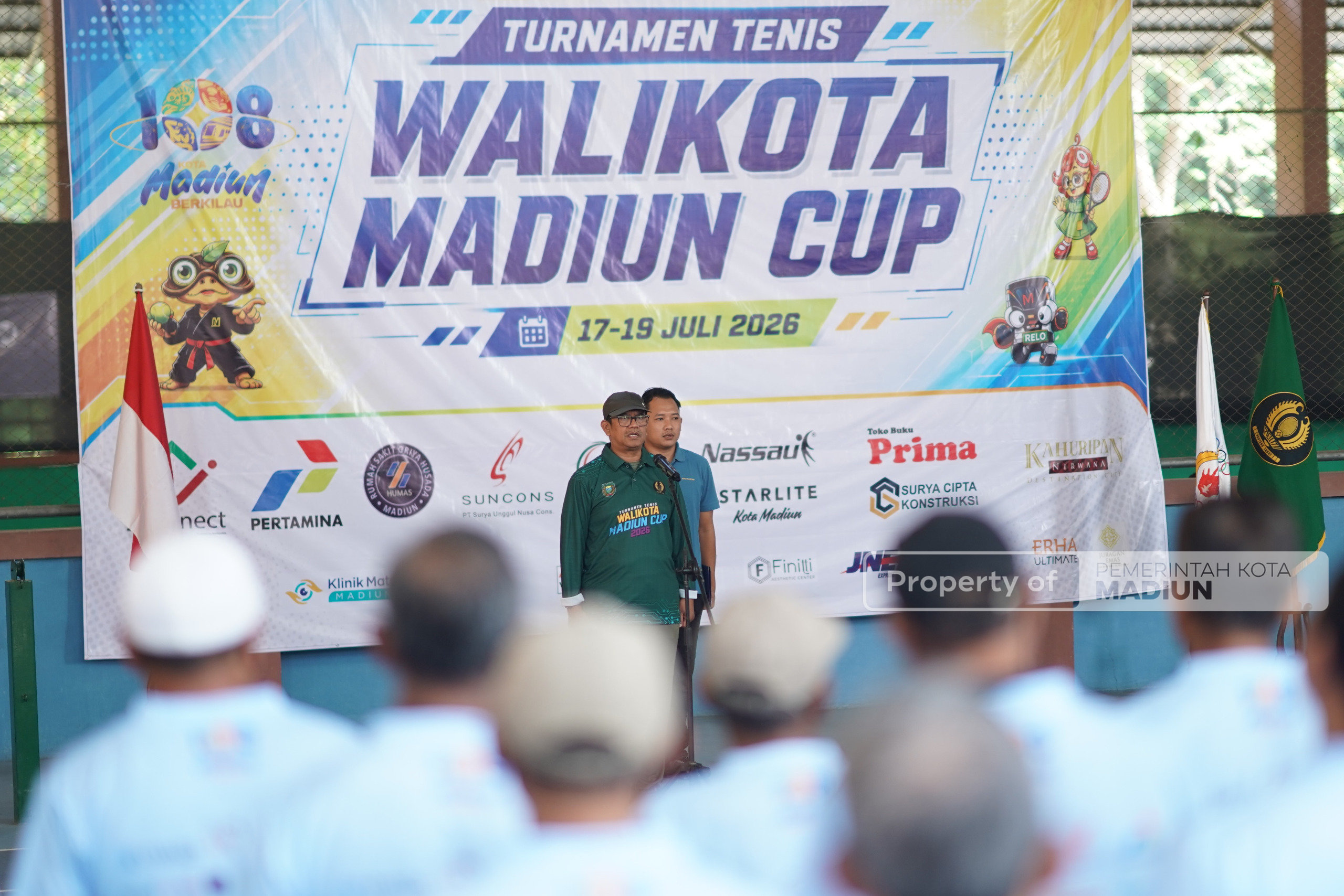 Buka Turnamen Tenis Wali Kota Madiun Cup 2026, Sekda Harap Jadi Panggung Ukir Prestasi dan Geliatkan Ekonomi