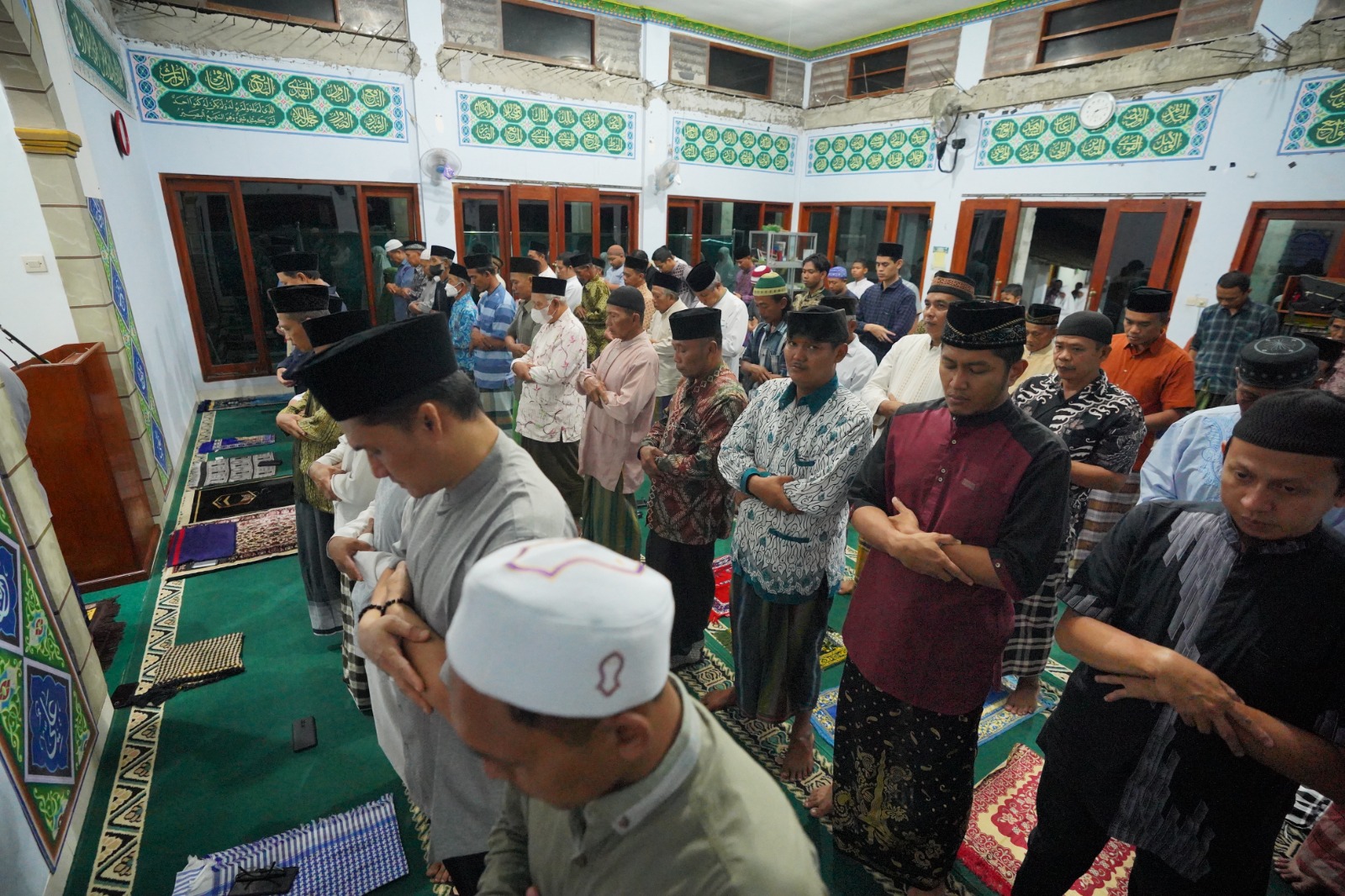 Safari Ramadan Salat Tarawih di Masjid Baitul Jannah, Wali Kota Juga Sampaikan Pembangunan Kepada Jamaah