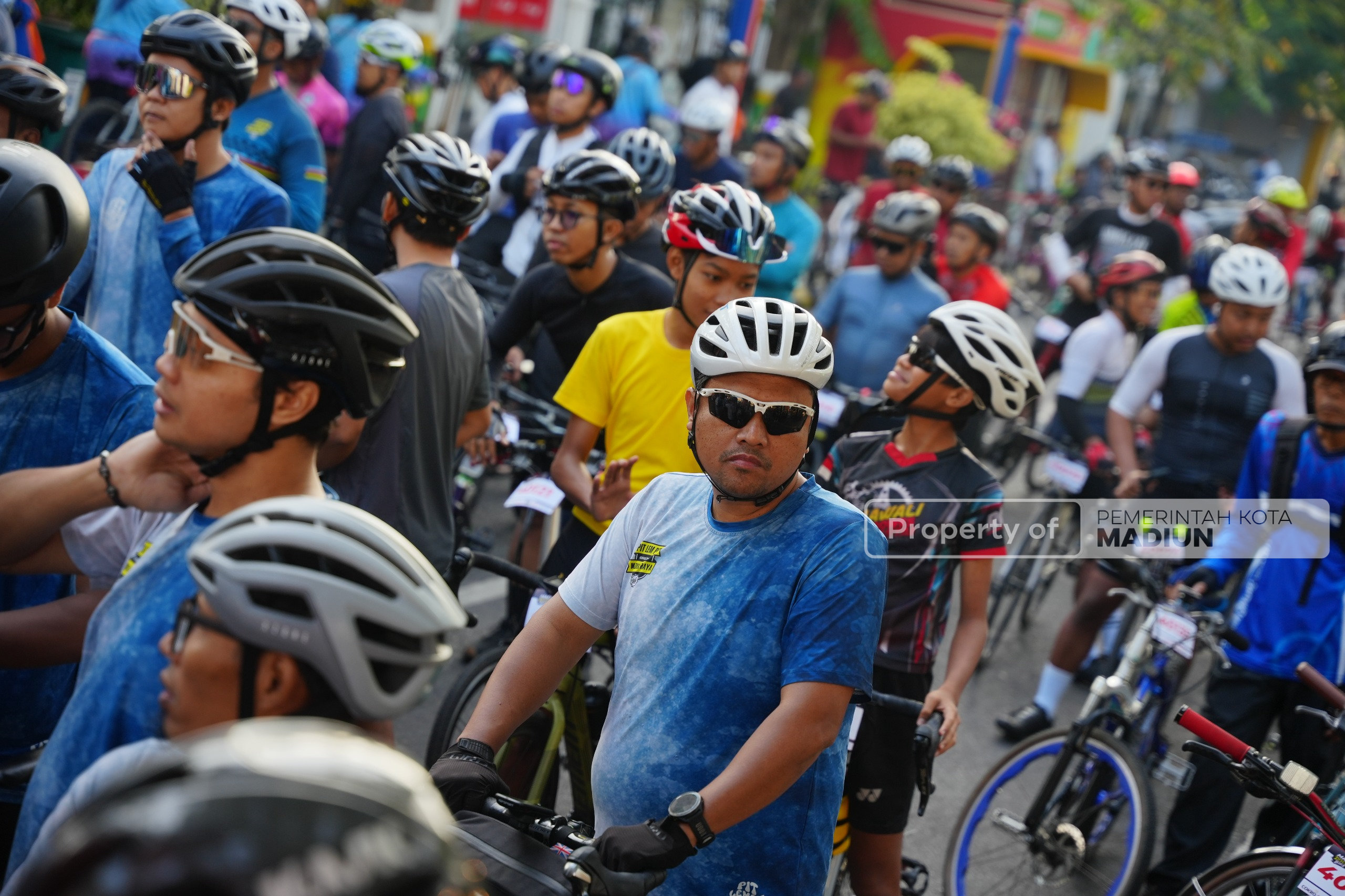 Ratusan Peserta Turut Jelajahi Kota Pendekar Lewat Madiun Discovery Bike 2026