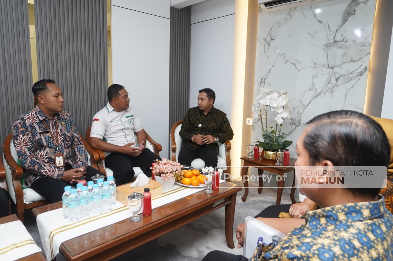 Wakil Wali Kota Madiun Terima Dua Audiensi, Bahas Persiapan Sejumlah Lomba dan Beri Apresiasi kepada Penyelenggara