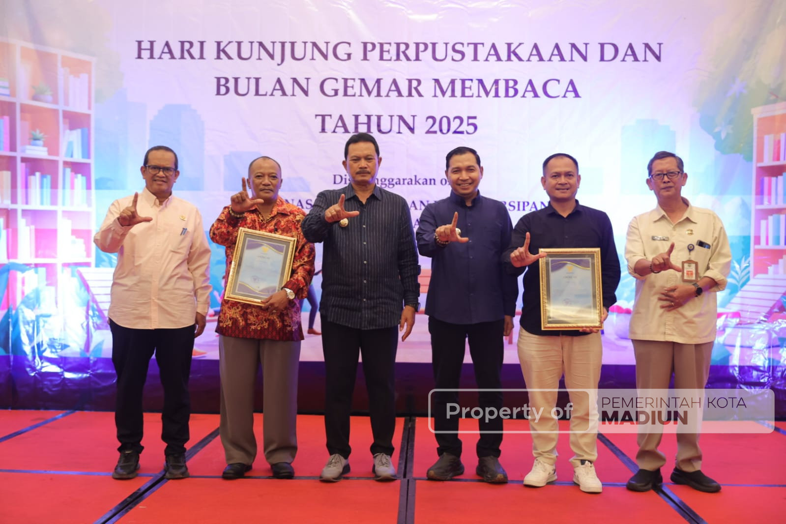 Peringatan Hari Kunjung Perpustakaan dan Bulan Gemar Membaca, Wali Kota Harap Budaya Membaca Semakin Meningkat