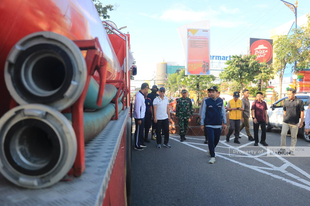 Pimpin Apel Kerja Bhakti 3 Pilar, Plt Wali Kota Madiun Harap Kota Bersih Sambut Lebaran